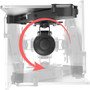 CTA Digital Desk Grommet Mount with Non-Security Universal Holder - 8.6" to 15.5" Screen Support - 100 x 100, 75 x 75 - VESA Mount - (PAD-GCADMH)