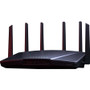 Synology RT6600ax Wi-Fi 6 IEEE 802.11ax Ethernet Wireless Router - Tri Band - 2.40 GHz ISM Band - 5 GHz UNII Band - 6 x Antenna - 825 (Fleet Network)