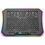 Aluratek Ergonomic USB Laptop Cooling Pad with RGB Lights - Notebook Support - 3 Fan(s) - 1900 rpm (Fleet Network)