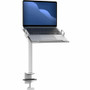 CTA Digital Articulating Laptop Plate and Pole Clamp Mount - Height Adjustable - 11.3" to 17.6" Screen Support - Steel (Fleet Network)