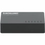 Intellinet 561747 5-Port Gigabit Ethernet Switch - Layer 2 Desktop - 10/100/1000Base-T - Fanless - Black