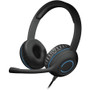 Cyber Acoustics AC-5014 Stereo USB-C Wired Headset - Over-the-Head Ear-Cup Design - 32 Ohm - 20 Hz-20 kHz - Boom Mic