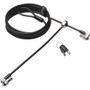 Kensington MicroSaver 2.0 Keyed Twin Laptop Lock - Like Keyed - 8 ft (2.44 m) Cable - Keyed Alike Lock - Silver - Carbon Steel - For (Fleet Network)