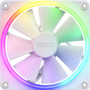 NZXT F140 RGB - 1 Pack - 1 x Fan(s) - 89.48 CFM (152.03m³/h) Maximum Airflow - 1800 rpm - Fluid Dynamic Bearing - 4-pin PWM - RGB LED (Fleet Network)