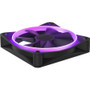 NZXT RGB Single Pack PWM Fluid Dynamic Bearing Airflow Maximum CFM Fan LED Rpm S X RF-R14SF-B1