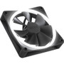 NZXT RGB Single Pack PWM Fluid Dynamic Bearing Airflow Maximum CFM Fan LED Rpm S X RF-R14SF-B1