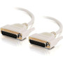 C2G Serial / Parallel Cable - 3 ft (0.91 m) Serial Data Transfer Cable - First End: 1 x DB-25 RS-232 Serial - Male - Second End: 1 x - (Fleet Network)