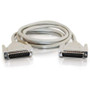 Serial Parallel DB-25 RS-232 Male Data Transfer Cable 3 Ft 0.91 M Second First End X 02664