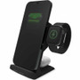 STM Goods ChargeTree Go - black - For AirPod, iPhone, Smartwatch - 9 V, 12 V Input - Input connectors: USB - Portable, Compact (STM-931-322Z-02)