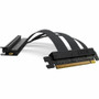 NZXT PCIe Riser Cable 200 Mm 7.9 Inch PCI-E Data Transfer For Power And PCI Cards Cooling Supply First Card End Fan X AB-RC200-B1