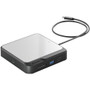 Alogic Dual 4K Universal Compact Docking Station - CH2 - HDMI Edition - for Scanner, Keyboard, Mouse - Memory Card Reader - SD - 100 W (Fleet Network)