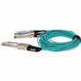 AddOn MSA TAA Compliant AOC QSFP28 DD To Dual NRZ 20 M Active Optical Cable Fiber Optic MMF And Ft QDD-200G-2Q28O20M-AO