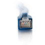 C2G 250ft Cat6 Snagless Solid Shielded (STP) Ethernet Patch Cable - Blue - 250 ft (76.20 m) Category 6 Network Cable for Network - 1 x (CG43123)