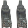Tripp Lite series N261-100-GY Cat.6a UTP Network Cable - 100 ft (30.48 m) Category 6a Network Cable for Network Device, Switch, Patch (N261-100-GY)