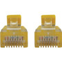 Tripp Lite series N261-S25-YW Cat6a UTP Patch Network Cable - 25 ft (7.62 m) Category 6a Network Cable for Network Device, Server, PoE (N261-S25-YW)