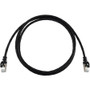 Tripp Lite series N262-S06-BK Cat6a STP Patch Network Cable - 6 ft (1.83 m) Category 6a Network Cable for Network Device, Server, Hub, (Fleet Network)