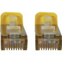 Tripp Lite series N262-S15-YW Cat6a STP Patch Network Cable - 15 ft (4.57 m) Category 6a Network Cable for Network Device, Server, PoE (N262-S15-YW)