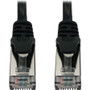 Tripp Lite series N262-S25-BK Cat6a STP Patch Network Cable - 25 ft (7.62 m) Category 6a Network Cable for Network Device, Server, PoE (Fleet Network)