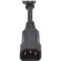 Tripp Lite series Splitter Cord - For Computer, PDU, Printer, Scanner, Server, UPS - 125 V AC / 13 A - Black - 1.5 ft (0.46 m) Cord - (P002-18N-2R)