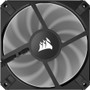 Corsair AF120 Slim 120 Mm PWM Fluid Dynamic Bearing Fan Black Airflow Maximum Pack CFM S X CO-9050144-WW