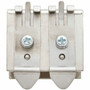 Tripp Lite series N063-002 Din Rail Mount for Keystone Module, Inline Coupler - Silver  - Metal, SPCC (N063-002)