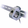 Tripp Lite series N063-001-ENC-K1 Mounting Enclosure for Keystone Module, Inline Coupler - Gray  - Rugged - Polycarbonate, Plastic, (N063-001-ENC-K1)