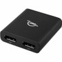OWC Thunderbolt Dual DisplayPort Adapter - 1 x USB Type C - Female - 2 x DisplayPort 1.4 Digital Audio/Video - Female - 7680 x 4320 - (OWCTB3ADP2DPT)