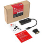 SIIG DVI-I And Mini-phone Stereo Audio Adapter With USB Support Digital Video DVI-I/Mini-phone/USB Audio/Video Female JU-DV0112-S3
