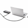 Kensington K65024 Slim NanoSaver 2. 0 Dual Headed Lock - Custom Keyed - Carbon Steel - Cut Resistant - For Notebook