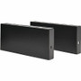 Tripp Lite series Short Riser Panels For Hot/Cold Aisle Containment System - Black - 2 - 5.24" (133.10 mm) Height x 12.08" (306.83 mm) (SRCTMTR300SH)