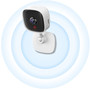 Tapo TAPO C110 3MP HD Color Network Camera - 30 ft Night Vision - 2304 x 1296 - H. 264 - Wireless - Motion Detection