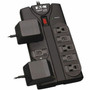 Tripp_Lite_Surge_Protector_Power_Strip_8_Outlet_8__Cord_Black_1440_J_-_8_x_NEMA_5-15R_-_1800_VA_-_1440_J_-_120_V_AC_Input_-_8_x_NEMA_TLP808B