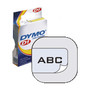 Dymo D1 Tape Thermal Label - 23/64" (9 mm) Width - Rectangle - Thermal Transfer - Glossy - Black, Clear - Plastic (Fleet Network)