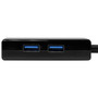 StarTech.com 2 Port USB 3.0 Hub with Ethernet - USB 3.0 x 2 - Gigabit Ethernet Network Adapter for Windows / Mac / Chrome - Add and to (USB31000S2H)