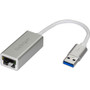 StarTech.com USB 3.0 to Gigabit Network Adapter - Silver - Sleek Aluminum Design Ideal for MacBook; Chromebook or Tablet - Add a port (Fleet Network)