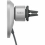 Belkin BoostCharge Pro Wireless Car Charger With Official MagSafe Charging 15W - For iPhone - Input connectors: USB - MagSafe Fast - 1 (WIC008BTGR)