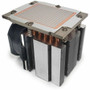 Dynatron High Airflow Cooling Fan And Heatsink 80 Mm Diameter Single Solution Delivering Maximum For Aggressive Fan/Heatsink CFM S X J12
