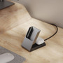 Alogic Matrix 2-in-1 Magnetic Charging Dock - Black - Input connectors: USB - Magnetic, MagSafe Technology, USB Charging, Fast - 1 / (MSCDD)