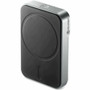Alogic Matrix 5000mAh Wireless Power Bank - For Smartphone, Smartwatch, USB Type C Device, Earbud - 5000 mAh - 1 x USB - Black (Fleet Network)