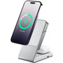 Alogic Matrix 2-in-1 Magnetic Charging Dock - White - Input connectors: USB - Magnetic, MagSafe Technology, USB Charging, Fast - 1 / (Fleet Network)