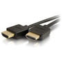 C2G 6ft Plus Series Slim Flexible HDMI Cable with Low Profile Connectors - VW-1 Rated - 4K 60Hz - M/M - Black (3 Pack) - 6 ft (1.83 m) (C2G21009)