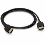 C2G 6ft Plus Series Slim Flexible HDMI Cable with Low Profile Connectors - VW-1 Rated - 4K 60Hz - M/M - Black (3 Pack) - 6 ft (1.83 m) (C2G21009)