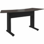 Middle Atlantic Forum Series Arc Table for 3 People - 38in Height - Asian Night Table Top with Dark Table Base - Asian Night Arc Top - (Fleet Network)
