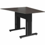 Middle Atlantic Forum Series Angle Table for 3 - 5 People - 59in Length - Asian Night Table Top with Dark Table Base - Asian Night Top (Fleet Network)
