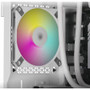Corsair iCUE AF120 RGB SLIM PWM White Twin Pack Low Profile 56.30 CFM 1200 RPM Fluid Dynamic Bearing Fan S X CO-9050165-WW