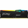 Kingston 128GB (4x32GB) DDR5 5200MT/s CL40 FURY Beast Black RGB XMP - For Motherboard - 128 GB (4 x 32GB) - RGB - DDR5-5200/PC5-41600 (Fleet Network)