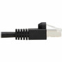 Tripp Lite series Cat8 40G Snagless SSTP Ethernet Cable (RJ45 M/M), PoE, Black, 10 ft. (3.1 m) - 10 ft (3.05 m) Category 8 Network for (N272-F10-BK)