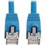 Tripp Lite series N272L-F0P5M-BL Cat.8 SSTP Network Cable - 1.6 ft (0.49 m) Category 8 Network Cable for Network Device, Server, PoE - (Fleet Network)