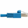 Tripp Lite series N272L-F0P5M-BL Cat.8 SSTP Network Cable - 1.6 ft (0.49 m) Category 8 Network Cable for Network Device, Server, PoE - (N272L-F0P5M-BL)
