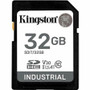 Kingston Industrial 32 GB Class 10/UHS-I (U3) V30 SDHC - 100 MB/s Read - 3 Year Warranty (Fleet Network)